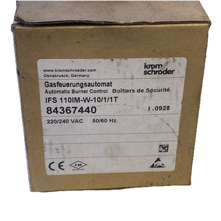 Kromschröder IFS 110IM-W-10/1/1T Gasfeuerungsautomat (84367440) – Neu & OVP0