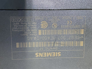 SIEMENS 6ES7307-1EA00-0AA0, SIMATIC Power Supply5