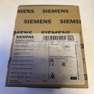 Siemens 3VA9267-0GK00 Drehantrieb mit Wellenstumpf – NEU & OVP1
