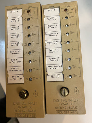 2X Siemens 6ES5 421-8MA12 Simatic S5 Digitale Eingabe1