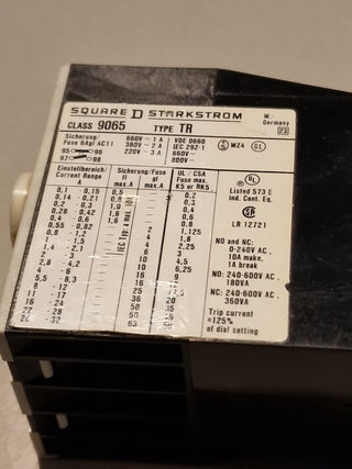 Quadratisch D Klasse 9065 Typ TR 4#25