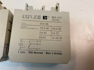 LÜTZE RE4-1751 Relaismodul 731751 | 24V DC | Gebraucht & Geprüft3