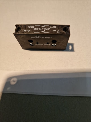Sälzer Hilfskontaktmodul MBH2-11A02 auxiliary contact module MB 1NO + 1NC#90