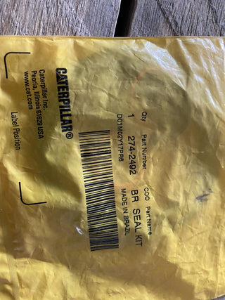 Caterpillar 274-2492 Dichtungssatz Seal Kit neu0