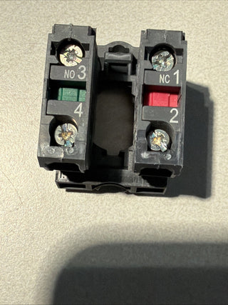 Schneider Electric ZB5AZ105 Hilfsschalterblock | 1S (NO) + 1Ö (NC) | Harmony XB52