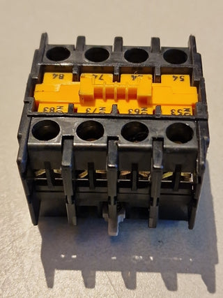 Telemecanique Hilfsschütz LA1-D40 A65 auxiliary contact block LA1-D40A65 4NO#22