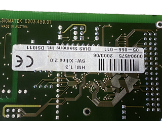 Sigmatek DIAS Interface für Simodrive DSI 011 DIAS-BUS M-Tek 05-066-0116