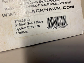 Blackhawk S.T.R.I.K.E. Drop Leg Platform – Oberschenkelplattform – NEU9