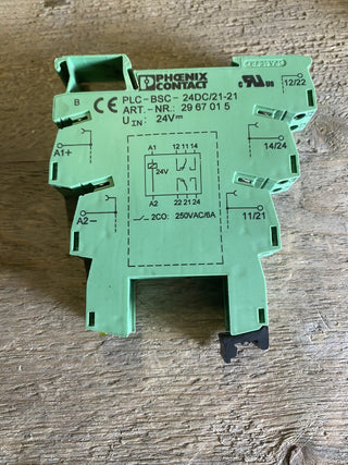 26x Phoenix Contact 2967015 Relaissockel PLC-BSC-24DC/21-21 – Neu ohne OVP1