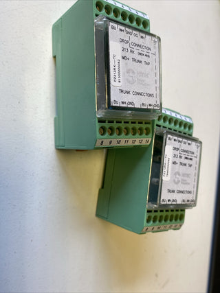 2x PHOENIX CONTACT PZ213RK-TC | Modbus Plus MB+ Trunk Tap | Gebraucht5