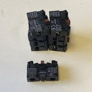 9x Siemens 3SB3400-0C Schaltelement / Kontaktblock 1 Ö (NC) – Neu/Sonstige