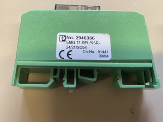 2X Phoenix Contact EMG 17-REL/KSR-24/21/SO542