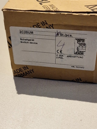 ABL Sursum 2C20UM Leitungsschutzschalter480Y/277VAC4