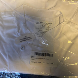 Koch Jacke  Food Service Smock Kittel - NEU - NSN 8415-01-647-75013
