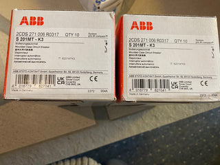 1x ABB Sicherungsautomat 2CDS271006R0317 Typ S201MT-K31