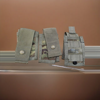 3x 40mm Granatenbeutel (Single) Molle II NSN: 8465-01-580-2756 Multicam2