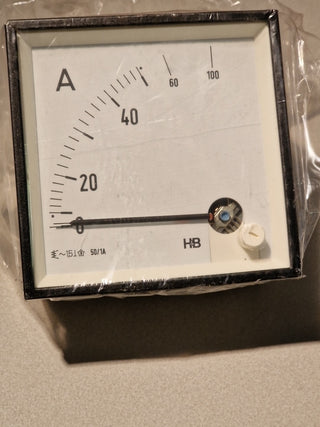 Amperemeter/Dreheisen 50/1A#101