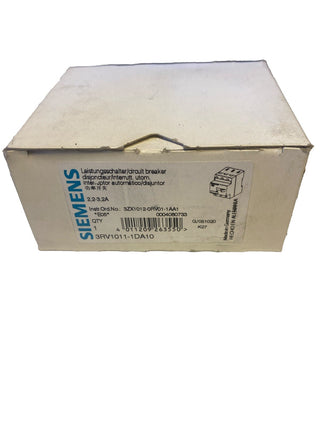 SIEMENS 3RV1 011-1DA10 Sicherungsautomat1