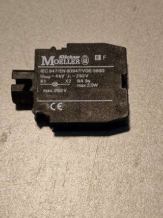 3x Klöckner Moeller RMQ EF Lampenfassungselement neu o. OVP1