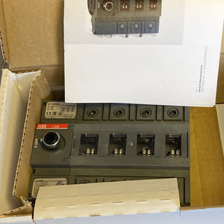 ABB OT160G04 Lasttrennschalter 4-polig 160A ohne Griff/Welle Neu4