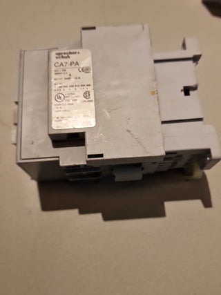 SPRECHER + SCHUH CA7-37-00 LEISTUNGSSCHÜTZ 37 AMPERE SPANNUNG 110VAC KOSTENLO#24