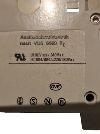 ABB S271 K16A Leitungsschutzschalter Sicherungsautomat 1-polig K 16A GEBRAUCHT1