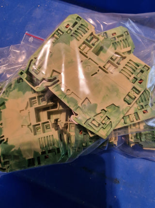 8x WAGO Reihenetagenklemme 2L grün gelb 285-137 0285-0137 Profiware 35mm5