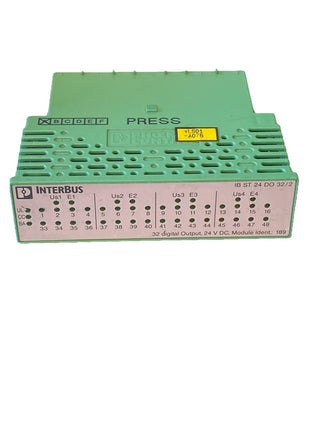 Phoenix Contact InterBus IB ST 24 Do 32/2 Nr, 2754325 Modul Ident: 189 Top1