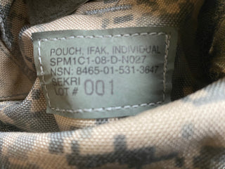 US Military MOLLE II IFAK Pouch w/ INSERT - ACU IMPROVED First Aid Kit4