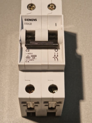 Siemens 5SX22 C2 Leitungsschutzschalter Sicherungsautomat 400V,#110