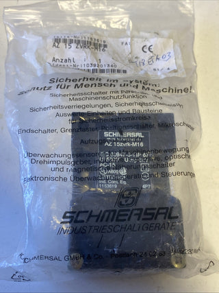 Schmersal AZ 15-ZVRK-M16 Sicherheitsschalter – NEU & OVP – Positionsschalter1