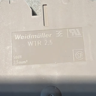 93x Weidmüller Messtrenn-Reihenklemme WTR 2.5 1855610000 W-Reihe Schraub NEU o.O2