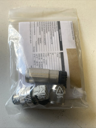 Phoenix Contact SACC-M12MSD-4Q SH 1543223 M12 Stecker D-kodiert 4-polig NEU & OV