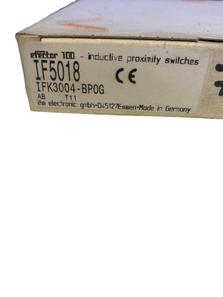 IFM ELECTRONIC Näherungsschalter induktiv IF5018 IFK3004-BPOG OVP1