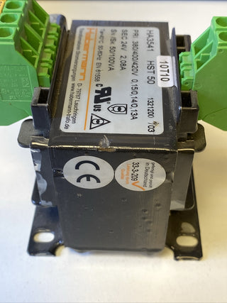 Habermann Steuertransformator HA3541 / HST50 | 400V / 400V | 50VA | Geprüft3