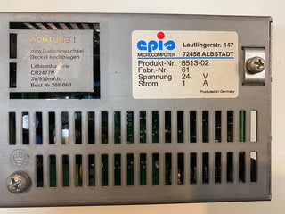 EPIS MICROCOMPUTER 8513-02.502 Control Steuerung - Bedien Panel - 24V - Top2