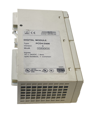 Saia Burgess PCD4.E60 Digital Eingangsmodul | SPS Baugruppe Module | Gebraucht1