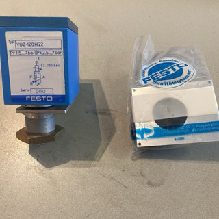 Festo VUZ-120M22 Pneumatisches Zeitverzögerungsventil (Time Delay Valve)