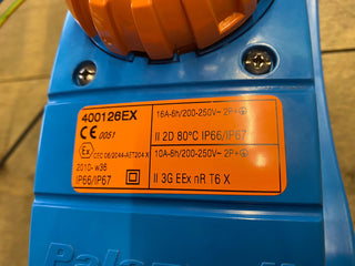 Palazzoli 400126 ULYSSE Wandsteckdose 16A 230V IP67 – Verriegelt & Abgesichert2