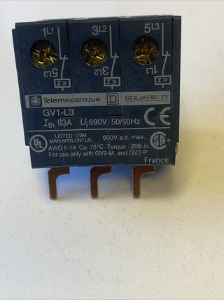 SCHNEIDER ELECTRIC GV1L3, 020995, TeSys Is-Begrenzer -4