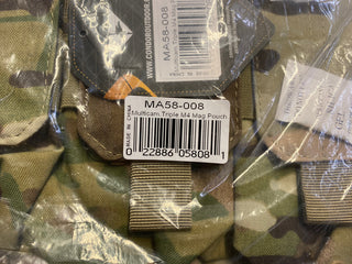 Condor MA58 008 Triple M4 Mag Pouch MultiCam Magazintasche MOLLE – NEU0