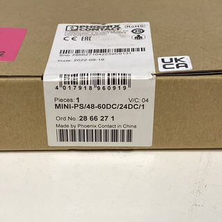 Phoenix Contact 2866271 MINI-PS-48-60DC/24DC/1 DC/DC-Wandler - NEU & OVP2