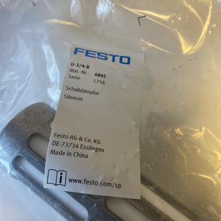 Festo Schalldämpfer U-3/4-B (6845) – NEU & OVP2