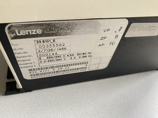 Lenze Frequenzumrichter 8100 33.8101_E Umrichterantrieb Inverter Drive #TOP6
