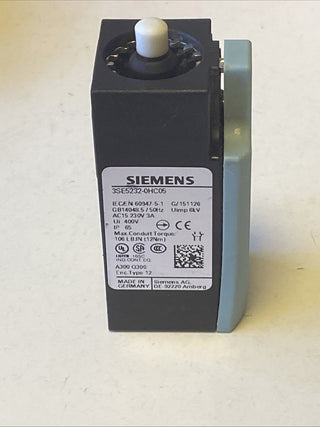 Siemens Dig.Industr. Positionsschalter 3SE5232-0HC05 Einzelpositionsschalter2