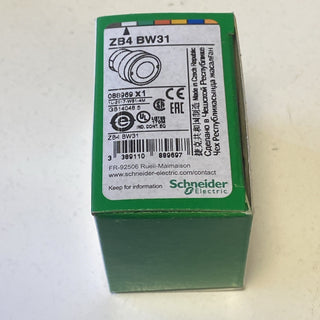 Schneider Electric ZB4BW31 Drucktaster-Kopf weiß beleuchtbar Ø22mm NEU0
