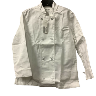 Kochjacke weiß langarm Gr. XXXL Bäckerjacke Kochbekleidung Bäcker Imbiss Grill0