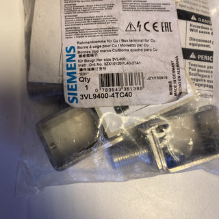 1x Siemens 3VL9400-4TC40 Kastenklemmen Set 4-teilig Zubehör für VL400 MCB NEU4