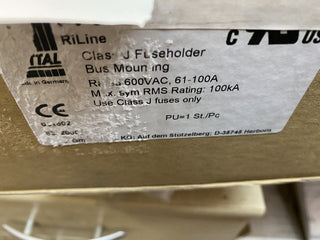 Rittal SV 9345.100 Sicherungshalter – RiLine 60 mm (Class J, 3-polig)0