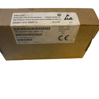 SIEMENS 9AB4143-2BA10 SIBAS KLIP BUS MODULE New3